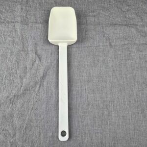 Pampered Chef Mix N Scraper Spatula OS White Classic Silicone Kitchen Tool